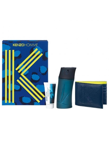 Cofre KENZO HOMME edt 100 ml+After Shave 50ml+Cartera