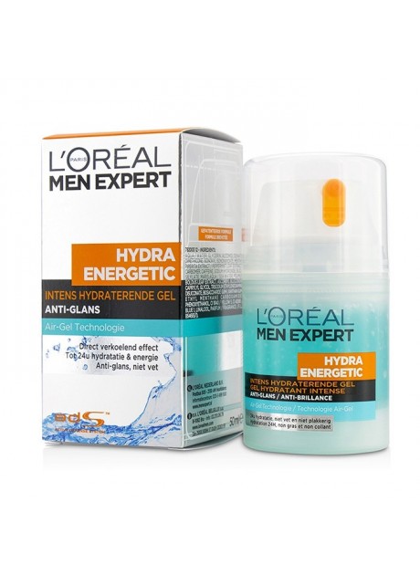 L'Oreal Men Expert HYDRA ENERGETIC Gel Anti-Brillos 50ml