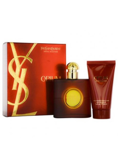 Cofre Yves Saint Laurent OPIUM Woman edt 50 ml+Body Lotion 50ml