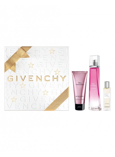 Cofre Givenchy VERY IRRESISTIBLE Woman edt 75ml+Body Lotion 75ml+Mini edt 15ml