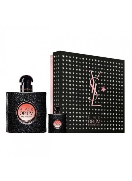 Cofre Yves Saint Laurent BLACK OPIUM Woman edp 50ml+Mini edp 7,5ml