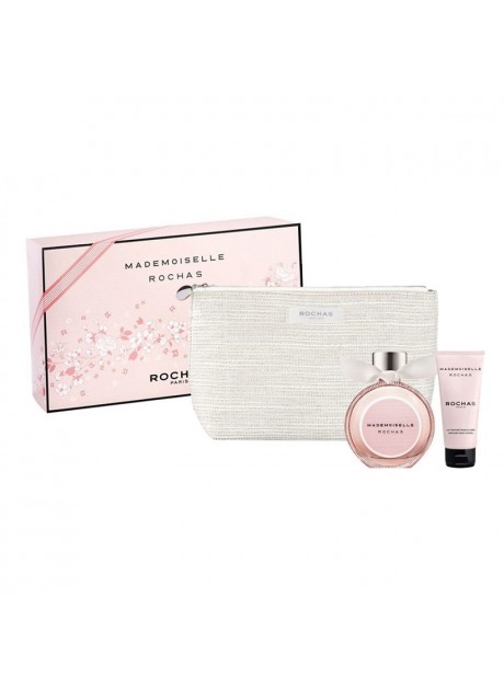 Cofre Rochas MADEMOISELLE ROCHAS edp 90 ml+Body Lotion 100ml+Neceser