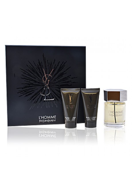 Cofre Yves Saint Laurent L'HOMME Men edt 100 ml+Gel Ducha 50ml+After Shave 50ml