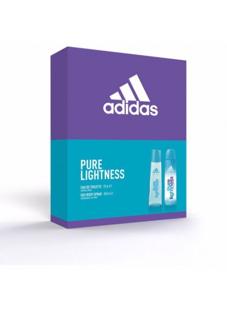 Cofre Adidas PURE LIGHTNESS edt Ducha 250ml Precio oferta 9,9 €