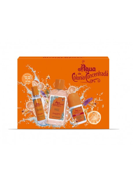 Alvarez Gómez AGUA CONCENTRADA EAU D'ORANGE edc 150ml+Mini 30ml+Deo Roll-on 75ml