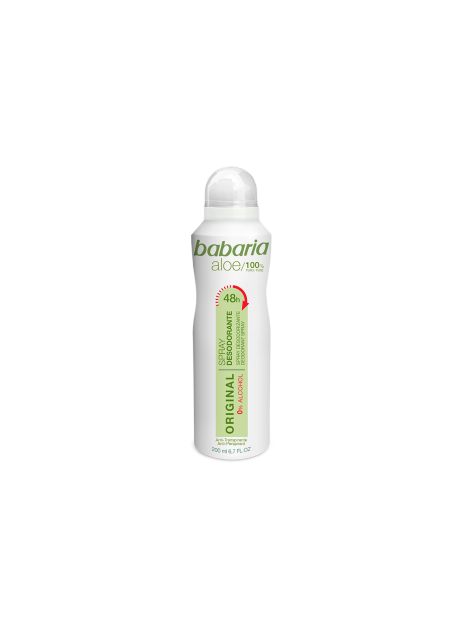 Babaria ORIGINAL ALOE Desodorante Spray 200ml
