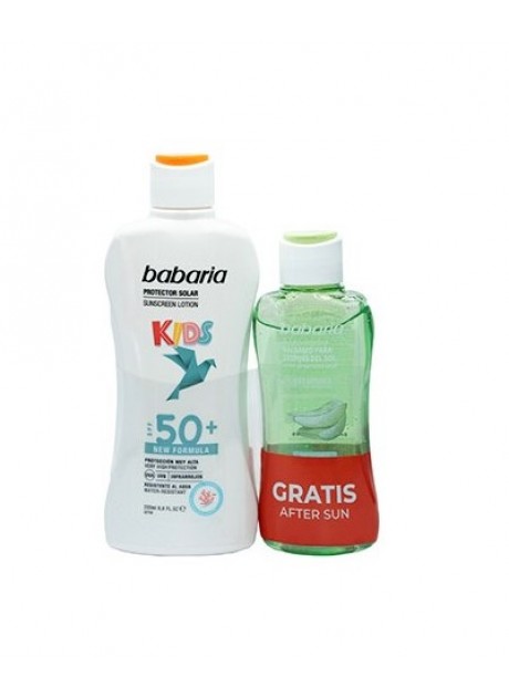 BABARIA SOL. LECHE PROTECTOR INFANTIL SPF50 200ML+AFTER HIELO 100ML