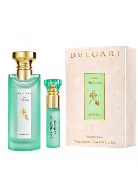 Cofre Bvlgari AU THÉ VERT Unix edc 75ml+Mini 10ml
