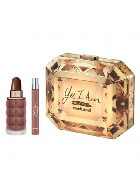 Cacharel YES I AM  DELICIOUS Woman edp 50ml+Mini 10ml