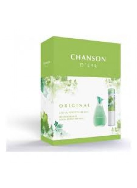 Cofre CHANSON D'EAU Woman Eau de Toilette Fraîche 200ml+Deo Vapo 200ml