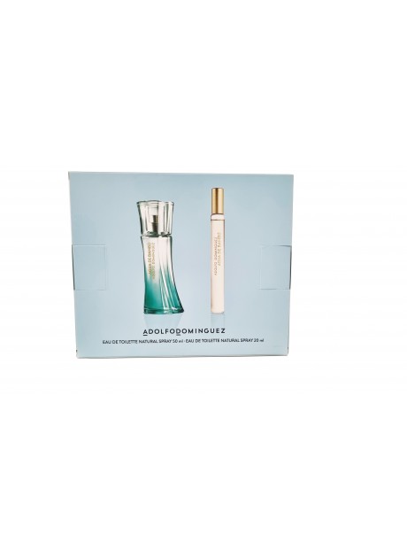 Cofre Adolfo Dominguez AGUA DE BAMBÚ Woman edt 50 ml+Mini 20ml