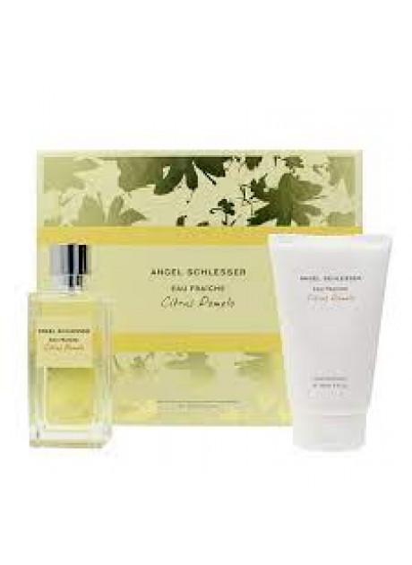 Cofre Angel Schlesser CITRUS POMELO Woman edt eau fraiche 100ml+Gel 150ml