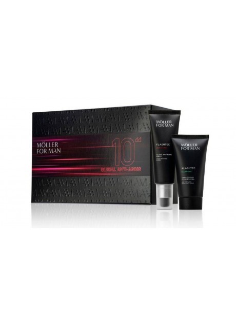 Cofre Anne Moller Man GLOBAL ANTI-AGING 50ml+Gel Exfoliante 50ml
