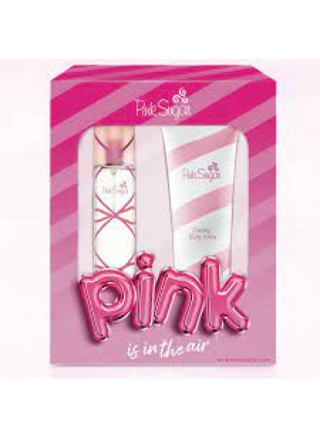 Cofre Aquolina PINK SUGAR Woman edt 100ml+Loción Corporal 250ml