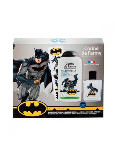 Cofre BATMAN edt 50ml+Gel 250ml+Marcapáginas