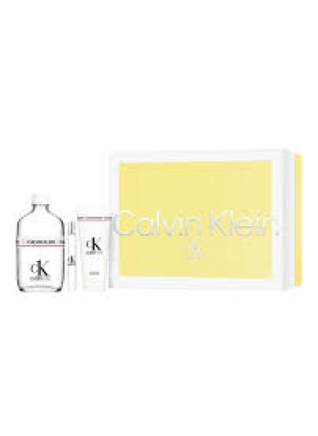 Cofre Calvin Klein CK EVERYONE Unisex edt 200 ml+Gel 100ml+Mini 10ml