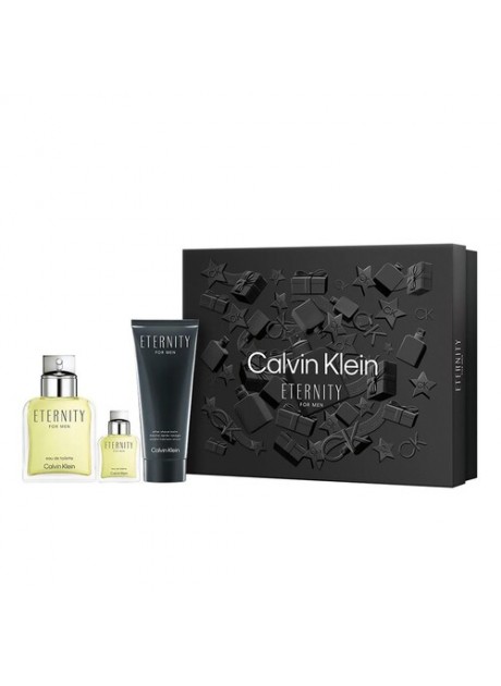 Cofre CK Eternity Men edt 100 ml+Mini edt 15ml+After Shave Bálsamo 100ml