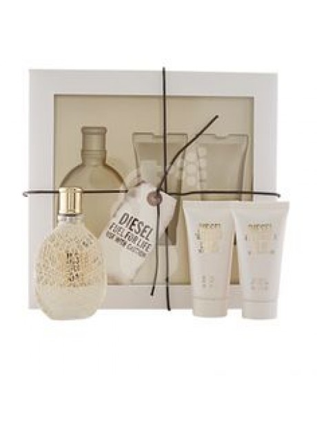 Cofre Diesel DIESEL FUEL FOR LIFE Woman edp 50ml+Gel 50ml+Body 50ml