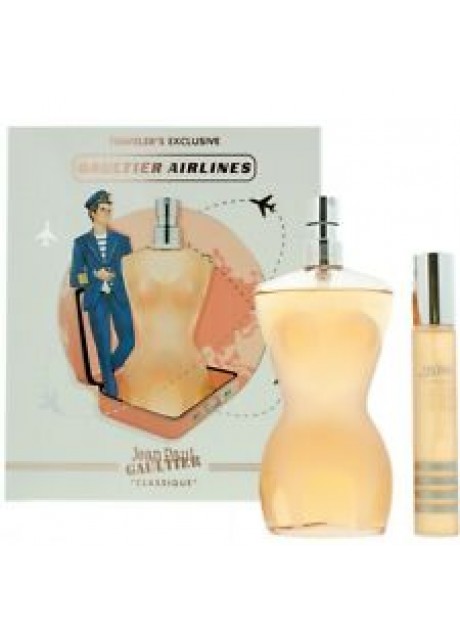Cofre Jean Paul Gaultier CLASSIQUE Woman edt 100 ml+Mini 20ml