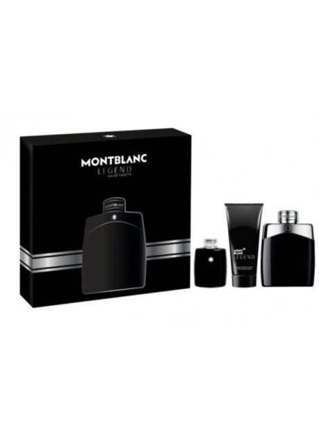 Cofre Montblanc LEGEND Homme edt 100ml+After 150ml+Mini 4,5ml