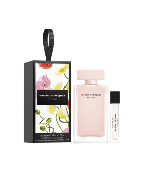 Cofre NARCISO RODRIGUEZ Woman edp 100m+Mini PURE MUSC edp 10ml