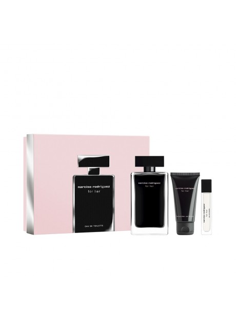 Cofre Narciso Rodriguez Woman edt 100 ml+Mini edt 10ml+Body 50ml