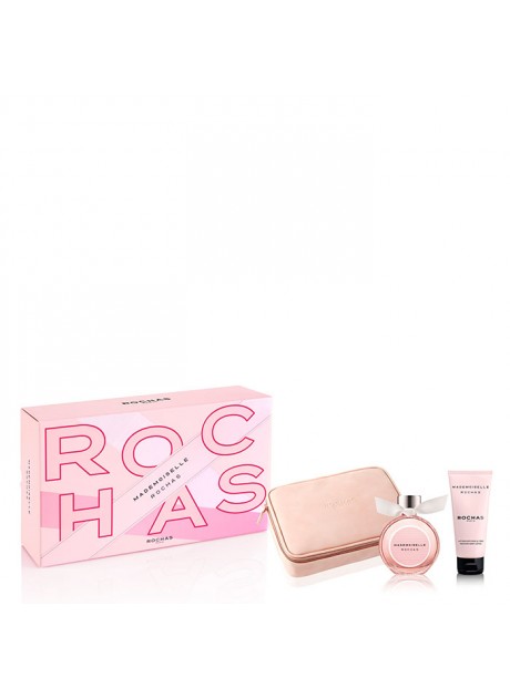 Cofre Rochas MADEMOISELLE ROCHAS edp 90 ml+Body Lotion 100ml+Neceser