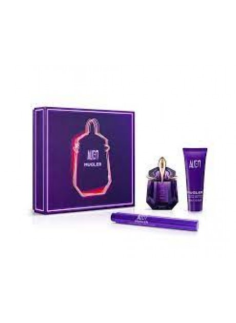 Cofre Thierry Mugler ALIEN Woman edp 60ml+Body 50ml+Mini 10ml