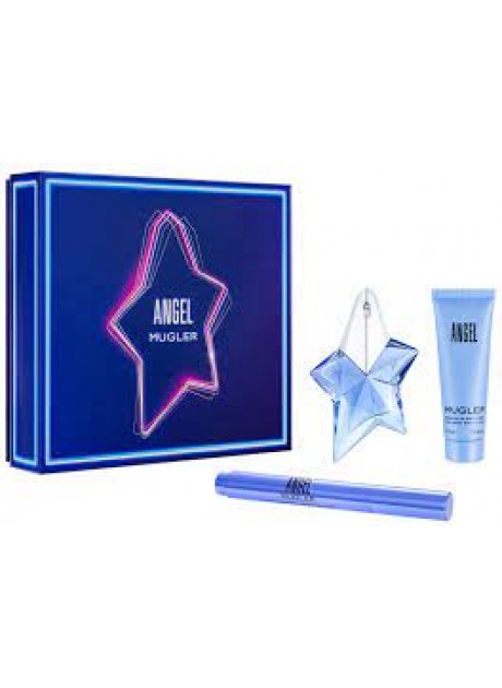 Cofre Thierry Mugler ANGEL Woman edp 25ml+Body Lotion 50ml+Pincel Perfumador 7ml