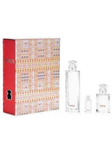 Cofre Tous TOUS Woman edt 90 ml+Mini edt 30ml-Mini 4.5ml