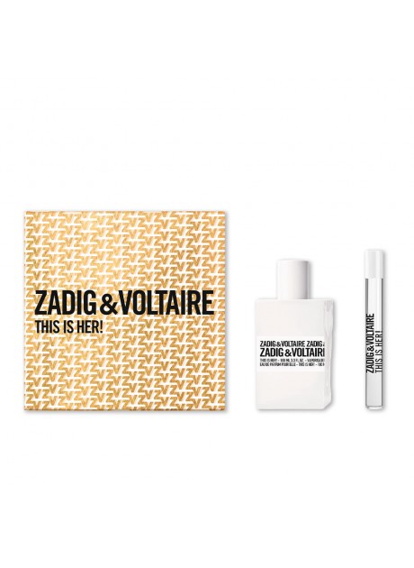 Cofre Zadig&Voltaire THIS IS HER! Woman edp 100ml+Mini 10ml