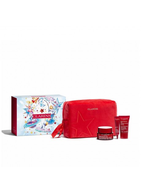 Cofre Clarins MULTI-INTENSIVE día TP Spf15 50ml+Crema noche 15ml+Total Eye Lift 7ml