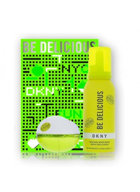 Cofre Donna Karan BE DELICIOUS Woman edp 30 ml+Shower Foam 150ml