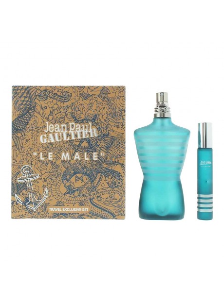 Cofre Jean Paul Gaultier LE MALE Men edt 125 ml+Mini 20ml
