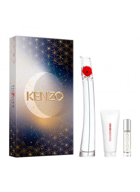 Cofre Kenzo FLOWER BY KENZO Woman edp 100 ml+Body 75ml+Mini 10ml