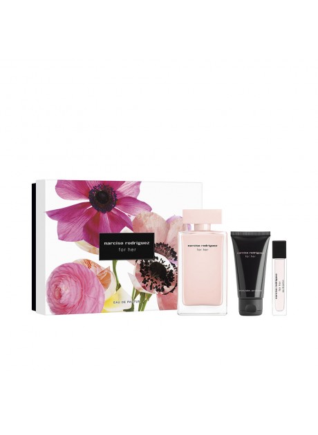 Cofre NARCISO RODRIGUEZ Woman edp 100m+Mini edp 10ml+Body Lotion 50ml
