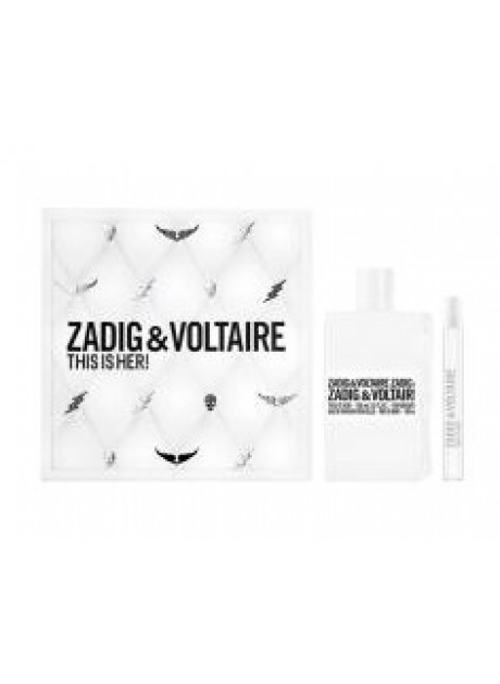 Cofre Zadig&Voltaire THIS IS HER! Woman edp 100ml+Mini 10ml