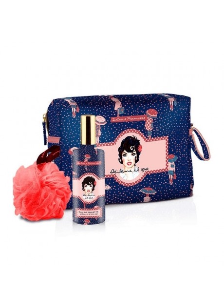 Cofre Dolores Promesas BAILAME EL AGUA Woman Eau de Toilette 125ml+Esponja Flor+Neceser