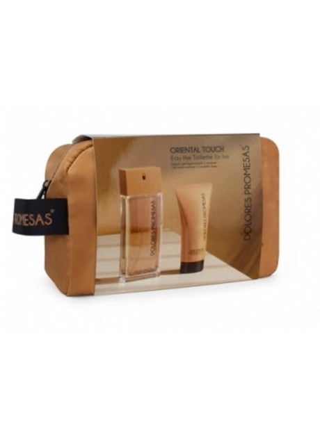 Cofre Dolores Promesas ORIENTAL TOUCH Woman edt 100ml+Gel higienizante manos 75ml+Neceser