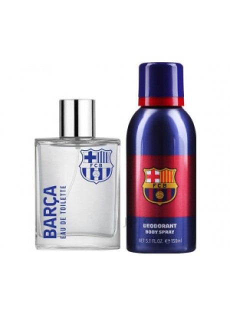 FC BARCELONA edt 100ml+Deo 150ml