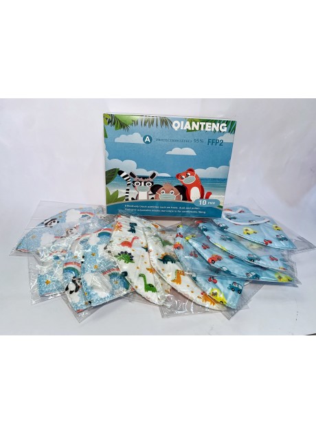 MASCARILLA FFP2 INFANTIL HOMOLOGADAS Niño Caja 10uds