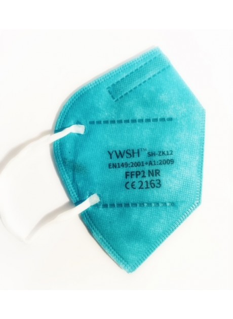 MASCARILLAS FFP2 HOMOLOGADA 1d Azul Claro