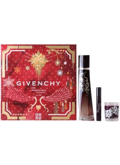 Cofre Givenchy VERY IRRESISTIBLE L'Intense Woman edp 75ml+Deo Roll-on 7,5ml+Vela