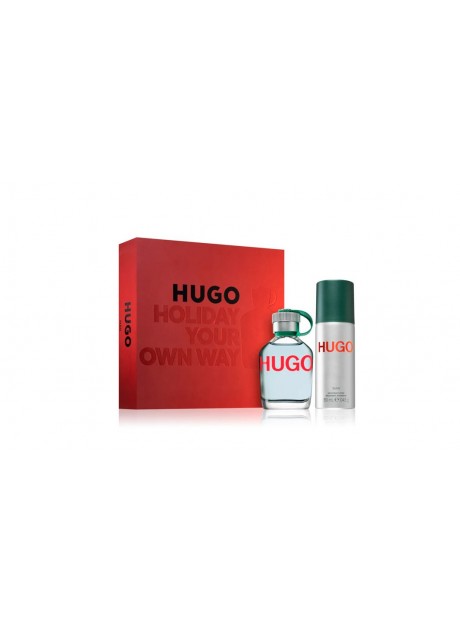Cofre Hugo Boss HUGO Man edt 75ml+Deo Vapo 150ml