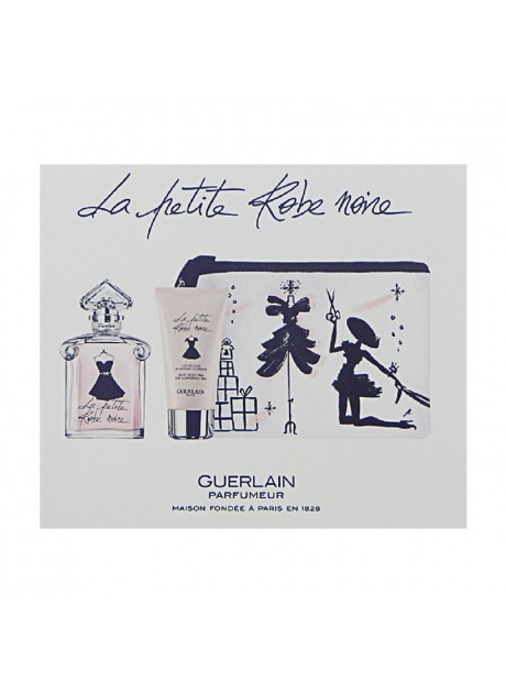 Cofre Guerlain LA PETITE ROBE NOIRE Woman edt 100 ml+Body Milk 75ml