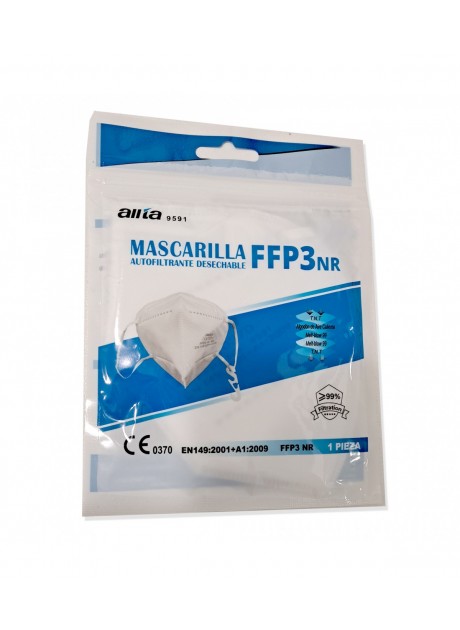 FFP3 HOMOLOGADA 1ud Blanca