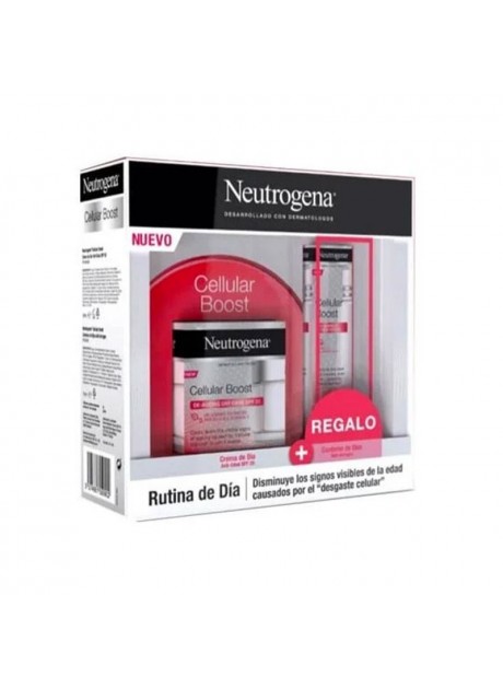 Cofre Neutrogena CELLULAR BOOST Crema día SPF20 50ml+Contorno Ojos 15ml