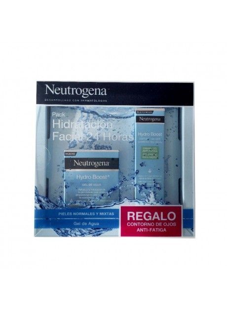 Cofre Neutrogena HYDRO BOOST Crema-Gel PNM 50ml+Contorno Ojos 15ml