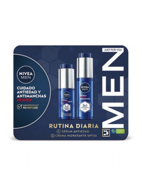 Nivea MEN RUTINA DIARIA  Anti-edad serum 30ml+Crema día SPF30 50ml