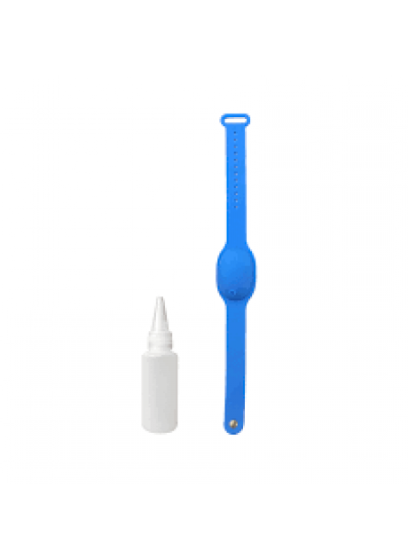 Pulsera Dispensadora de Gel Hidroalcohólico 1ud azul